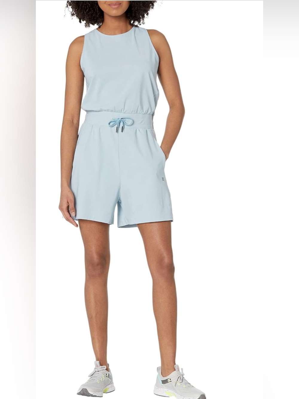 Sweaty Betty Explorer Romper Light Blue